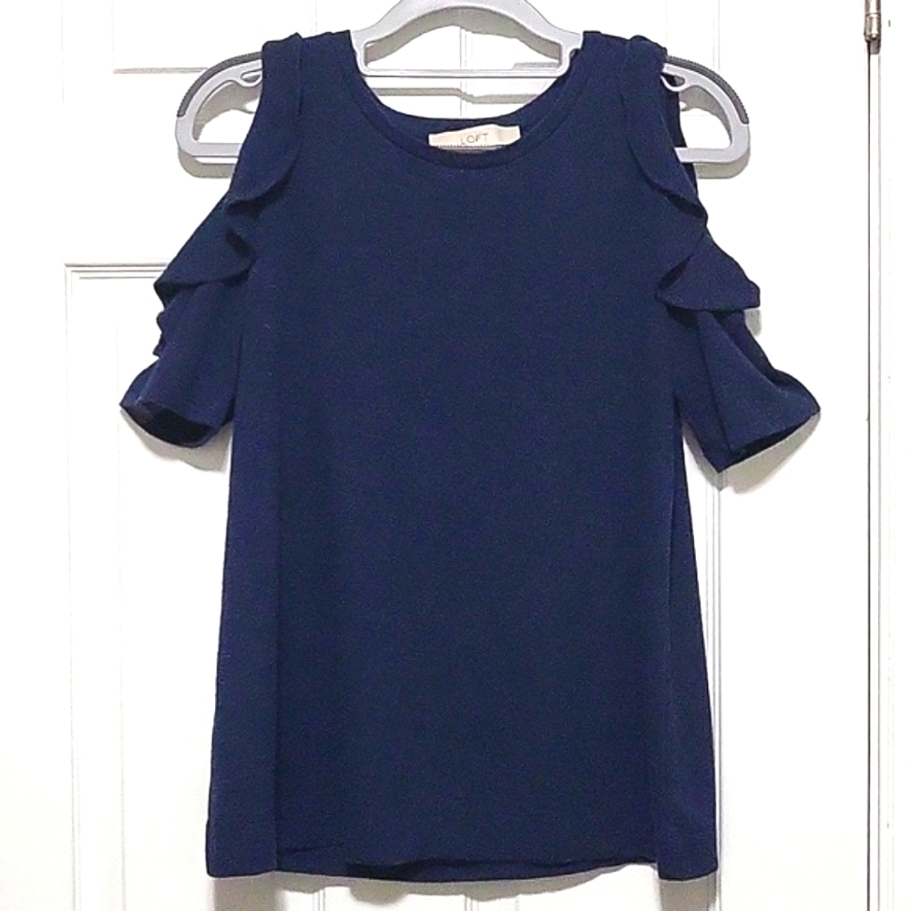 LOFT cold shoulder top